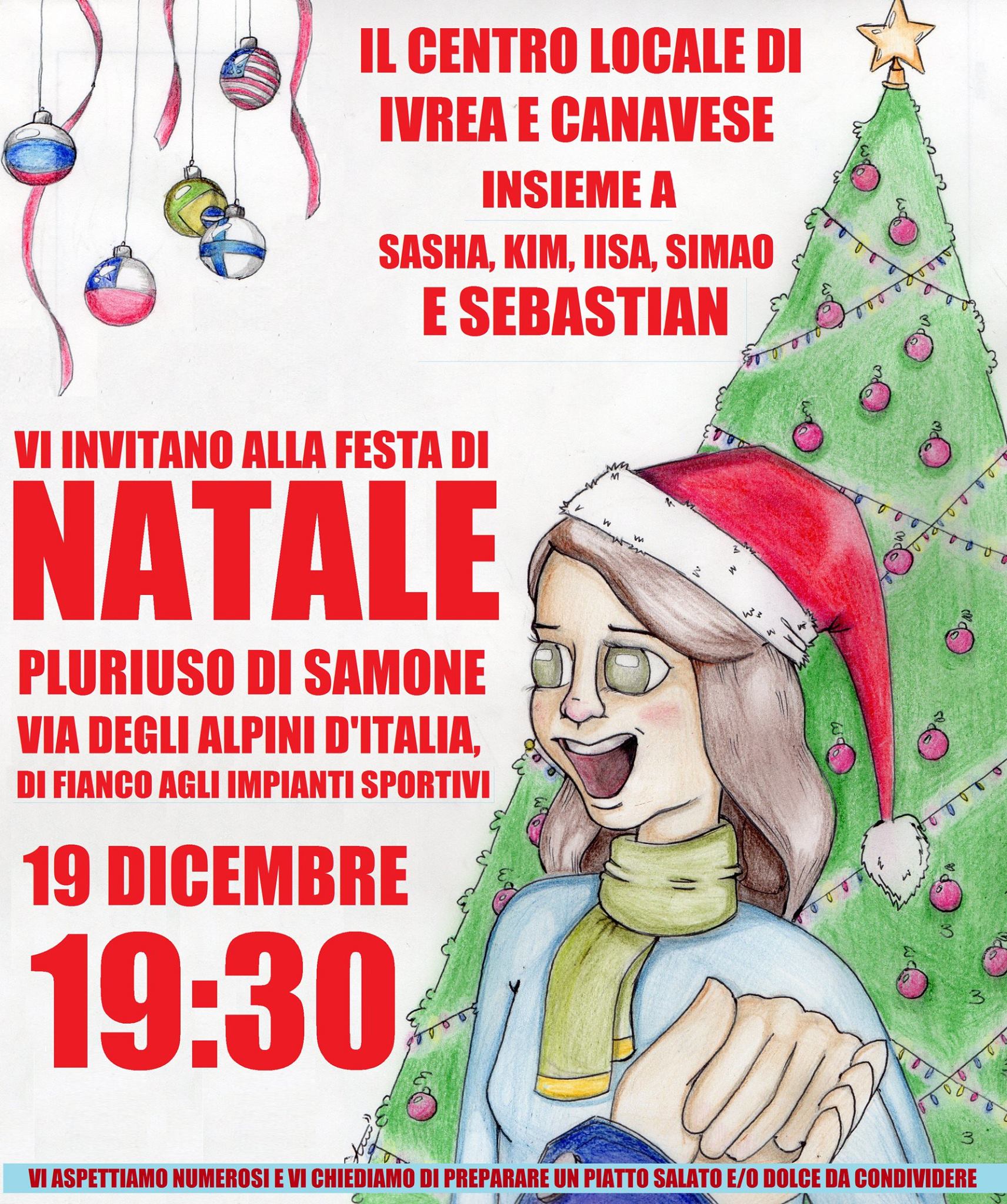 Festa di Natale 2015 – Intercultura – Centro Locale Ivrea e Canavese